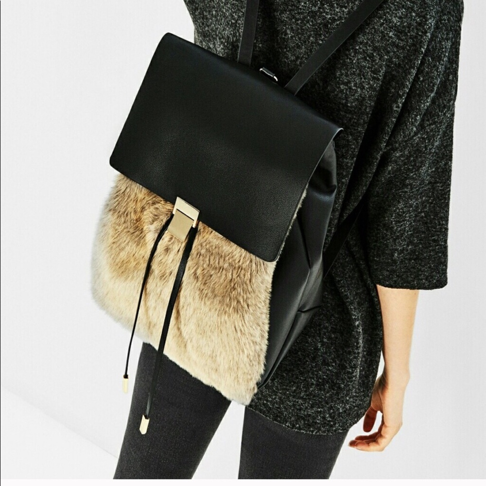 Super cute zara backpack